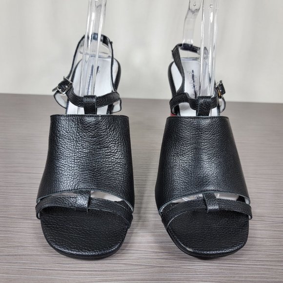 Jeffrey Campbell Slingback Sandal, Black Size 9.5 - Picture 2 of 12